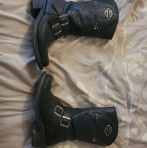 Womens Harley Riding Boots
